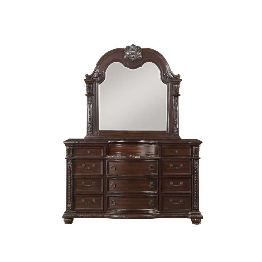 Cavalier Dresser and Mirror
