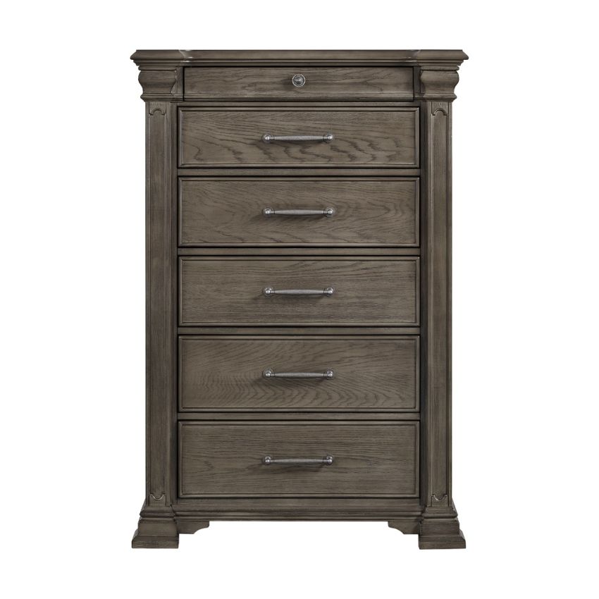 Kings Court Grey 6-Drawer Chest
