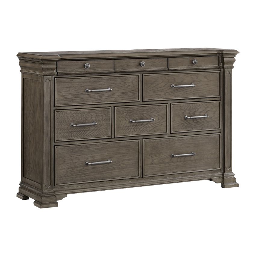 Kings Court Grey Dresser and Mirror Kit