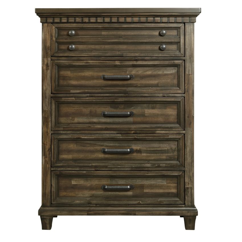 McCoy Charcoal 5-Drawer Chest