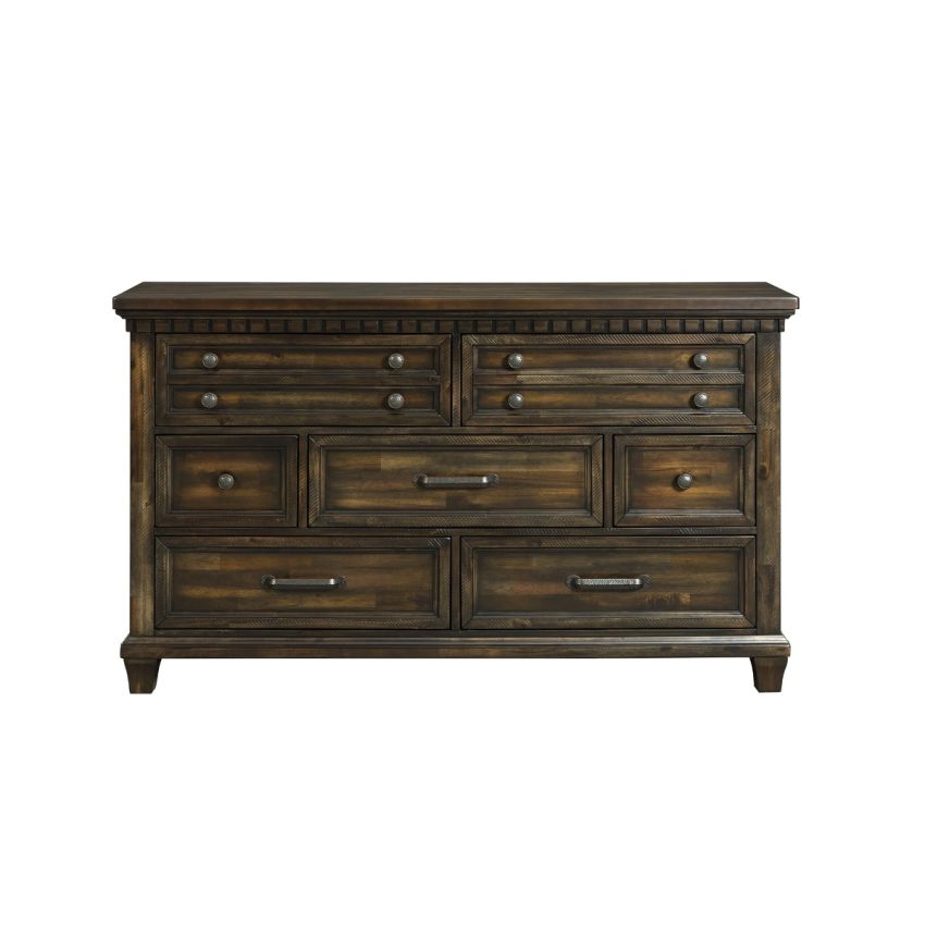 McCoy Charcoal Dresser and Mirror