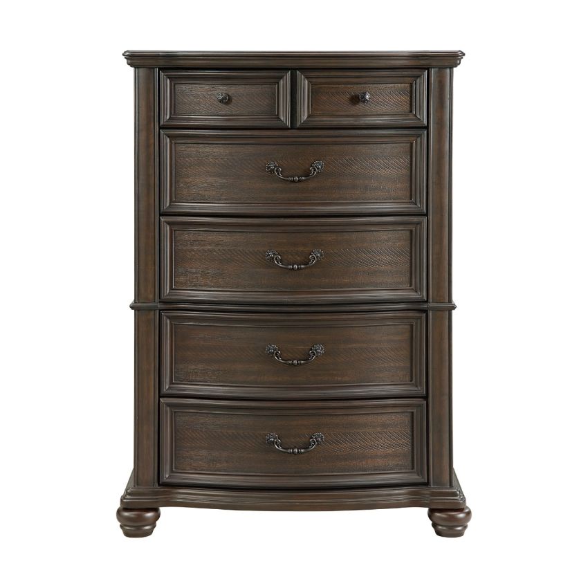 Brunswick Mahogany 5-Drawer Chest