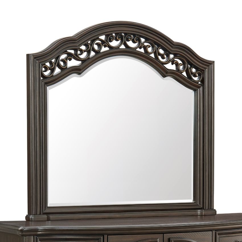 Brunswick Mahogany Dresser and Mirror