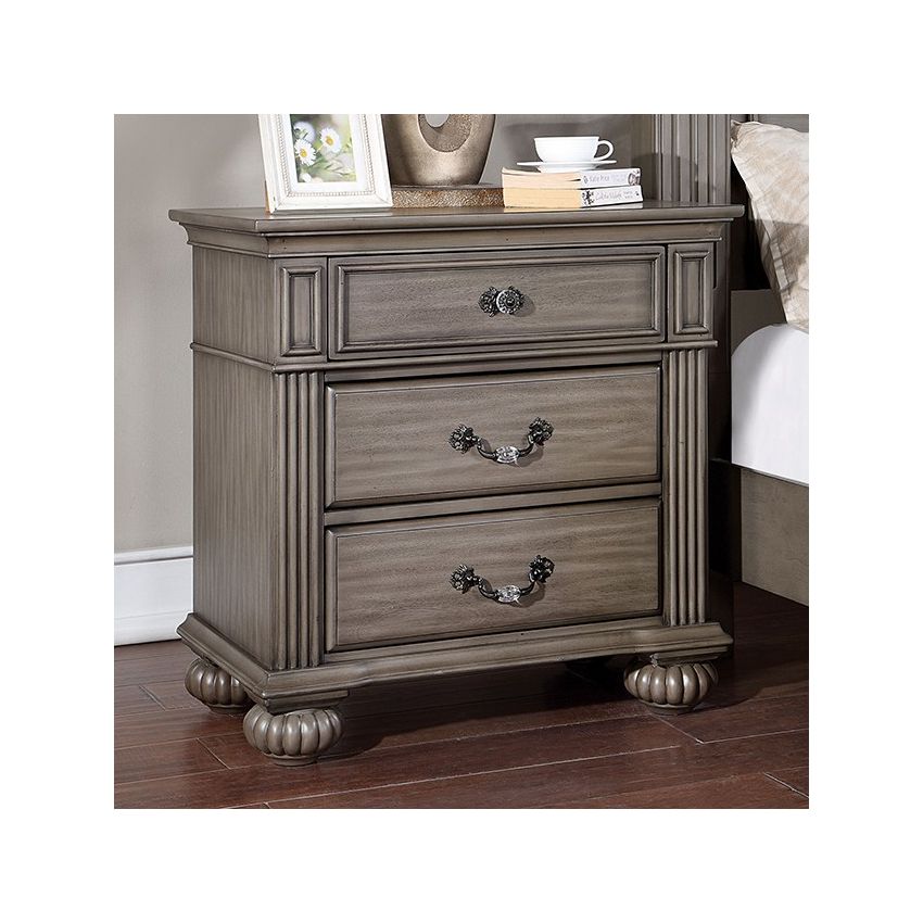 Syracuse Gray Night Table