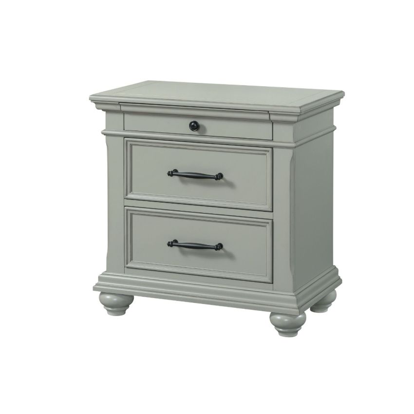 Slater Grey Night Stand