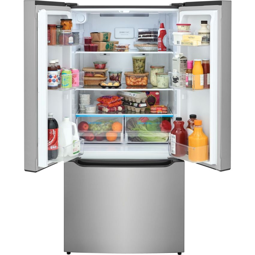 Frigidaire 20 cu ft Silver French Door Refrigator