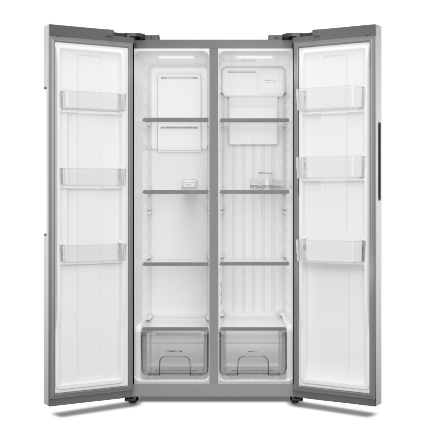 Frigidaire 15 cu ft Silver Side By Side Refrigerator