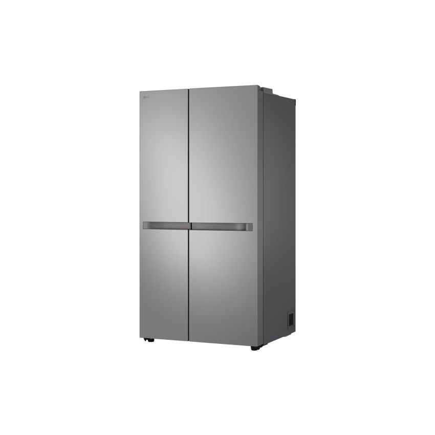 LG 23 cu ft Silver Side By Side Inverter Refrigerator