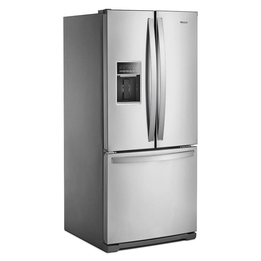 Whirlpool 20 cu ft Stainless Steel French Door Refrigerator