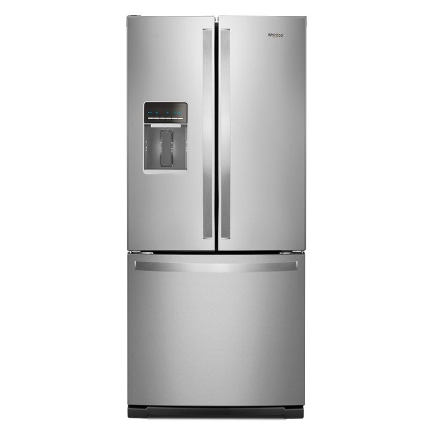 Whirlpool 20 cu ft Stainless Steel French Door Refrigerator