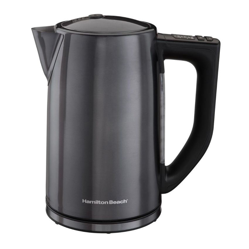 Hamilton Beach 1.7 Litre Black Electric Kettle