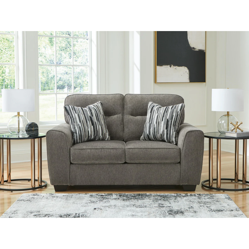 Olten Graphite Loveseat