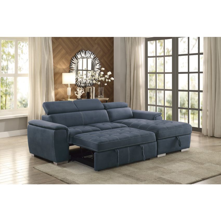 Ferriday RAF Blue Sofa Sleeper