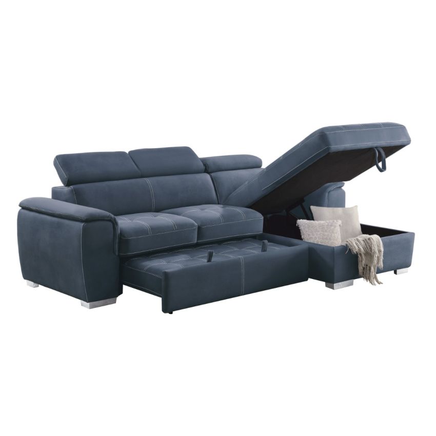 Ferriday RAF Blue Sofa Sleeper