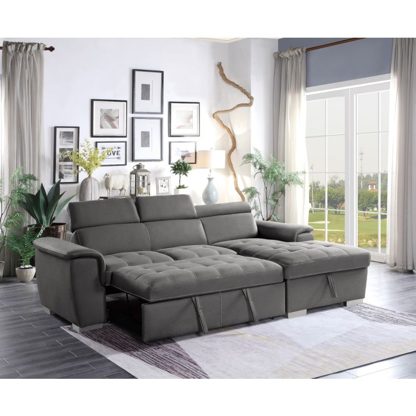 Ferriday RAF Grey Sofa Sleeper