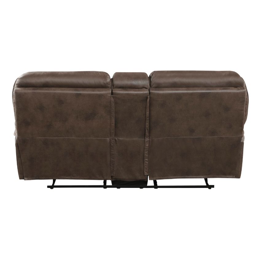 Proctor Brown Double Reclining Loveseat