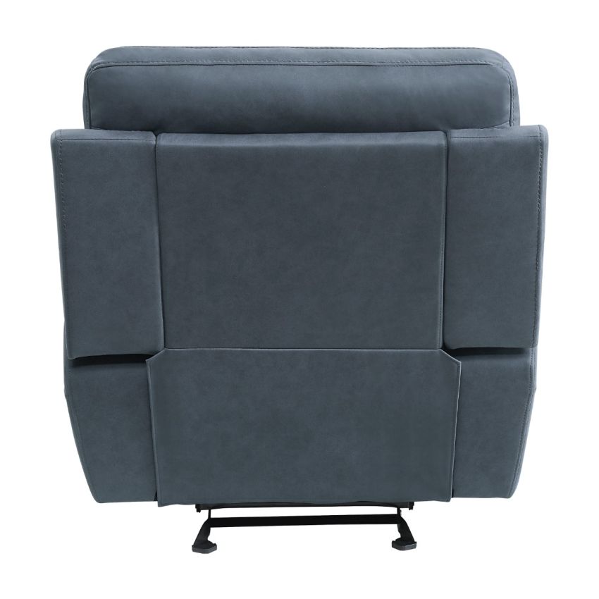 Clifton Blue Glider Reclining Chair