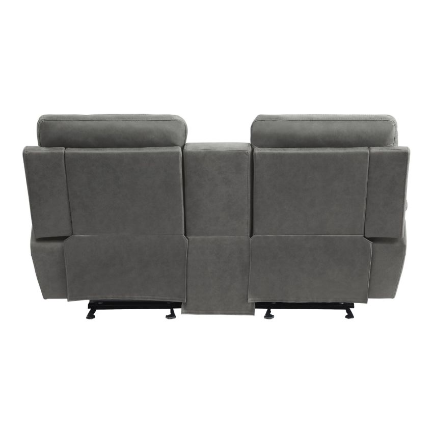 Clifton Grey Double Glider Reclining Loveseat