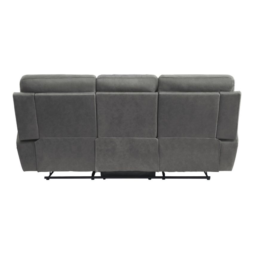 Clifton Grey Double Glider Reclining Sofa