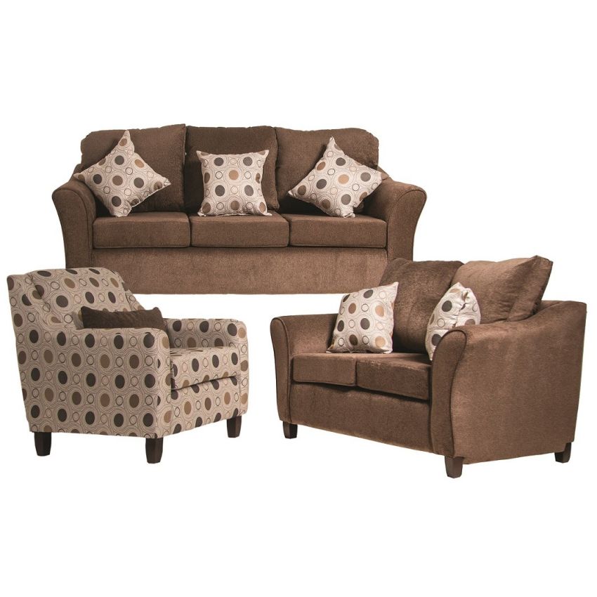 Sapphire 3-pc Living Room Suite