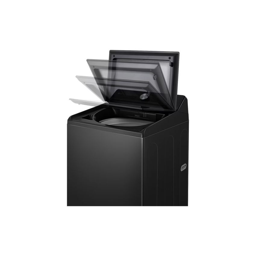 LG 15 kg Black Inverter Washer