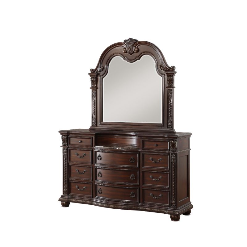 Cavalier Dresser and Mirror