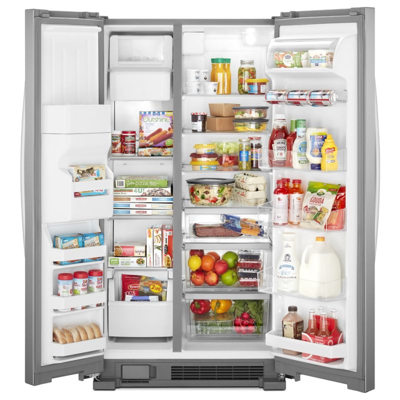 Whirlpool 25 cu ft SXS Refrigerator with Dispenser