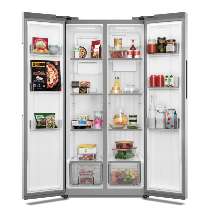 Frigidaire 15 cu ft Silver Side By Side Refrigerator