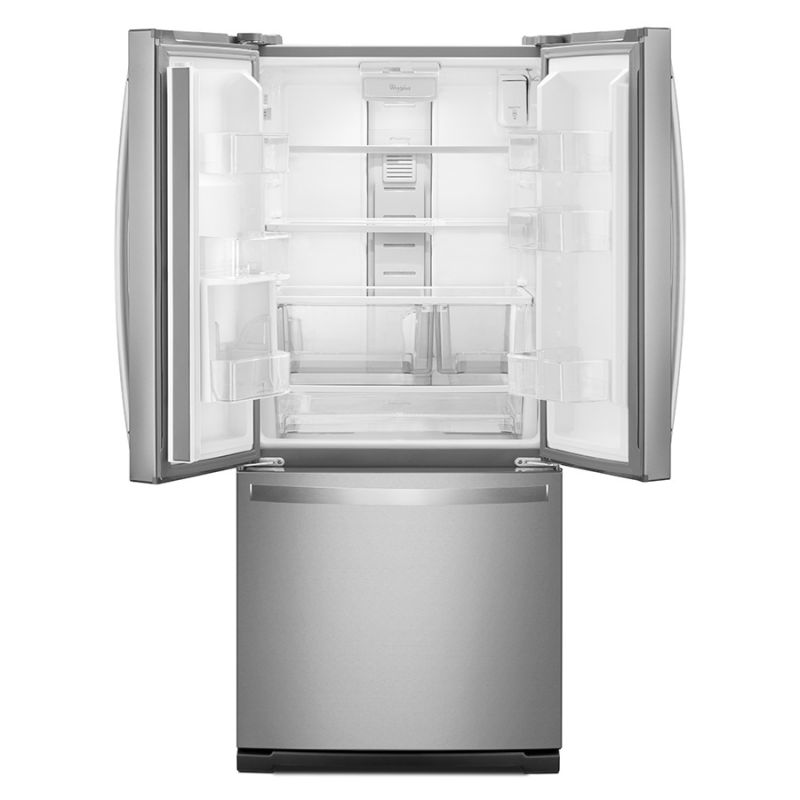 Whirlpool 20 cu ft Stainless Steel French Door Refrigerator