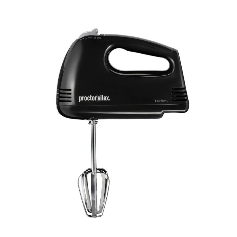 Proctor Silex Black Hand Mixer