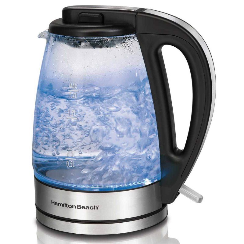 Hamilton Beach 1.7 Litre Glass Electric Kettle