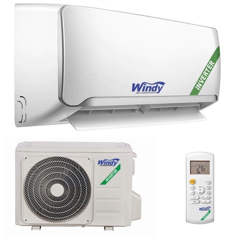 Windy 12000 BTU Inverter AC Unit (R32)