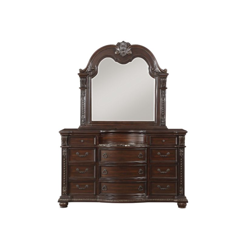 Cavalier Dresser and Mirror