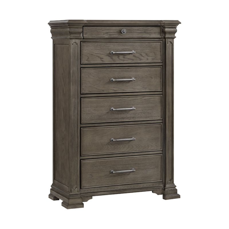 Kings Court Grey 6-Drawer Chest