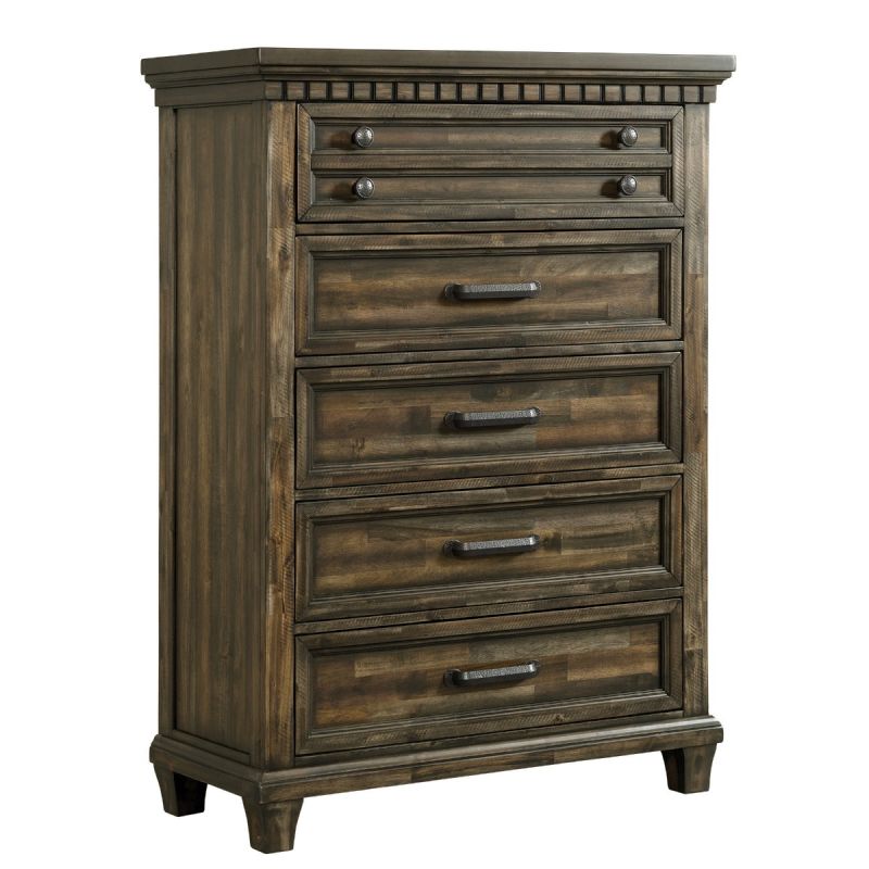 McCoy Charcoal 5-Drawer Chest