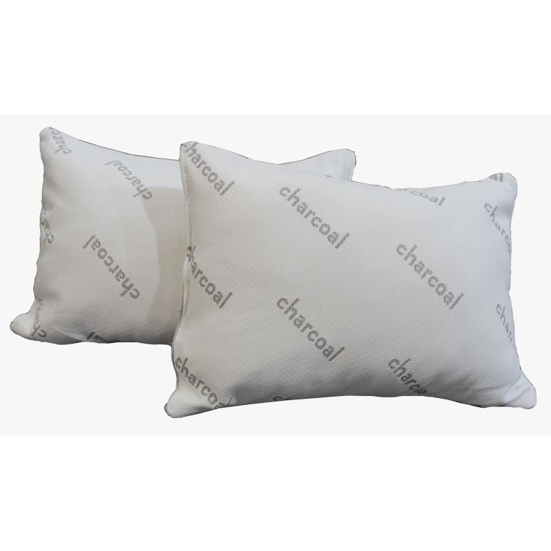 Sealy Charcoal 2-pk Queen Pillows