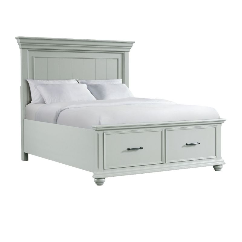 Slater Grey Queen Bed Frame