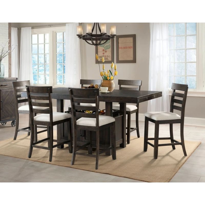 Colorado 7-Pc Counter Height Dining Set