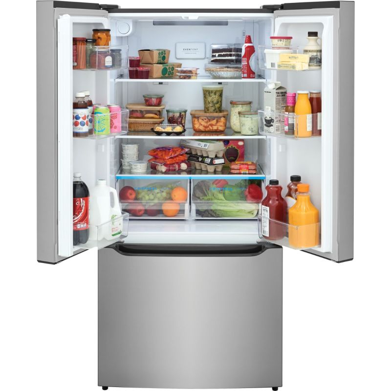 Frigidaire 20 cu ft Silver French Door Refrigator