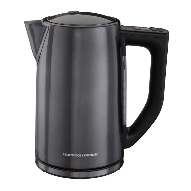 Hamilton Beach 1.7 Litre Black Electric Kettle