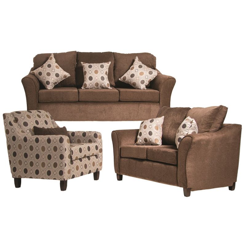Sapphire 3-pc Living Room Suite