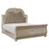 Cavalier Silver Queen Bed Frame