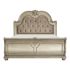 Cavalier Silver Queen Bed Frame