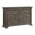 Kings Court Grey Dresser and Mirror Kit