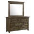 McCoy Charcoal Dresser and Mirror