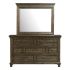 McCoy Charcoal Dresser and Mirror