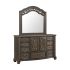 Brunswick Mahogany Dresser and Mirror