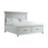 Slater Grey King Bed Frame