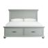 Slater Grey King Bed Frame