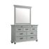 Slater Grey Dresser and Mirror